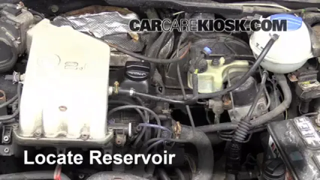 1997 Volkswagen Golf GTI 2.0L 4 Cyl. Líquido limpiaparabrisas Agregar líquido